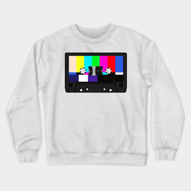 no signal tape Crewneck Sweatshirt by NO_SIGNAL